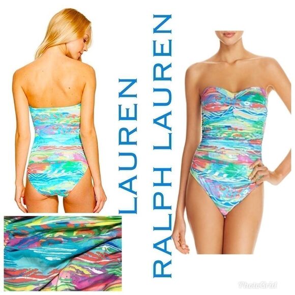 Lauren Ralph Lauren swimsuit. NWT - Picture 1 of 7